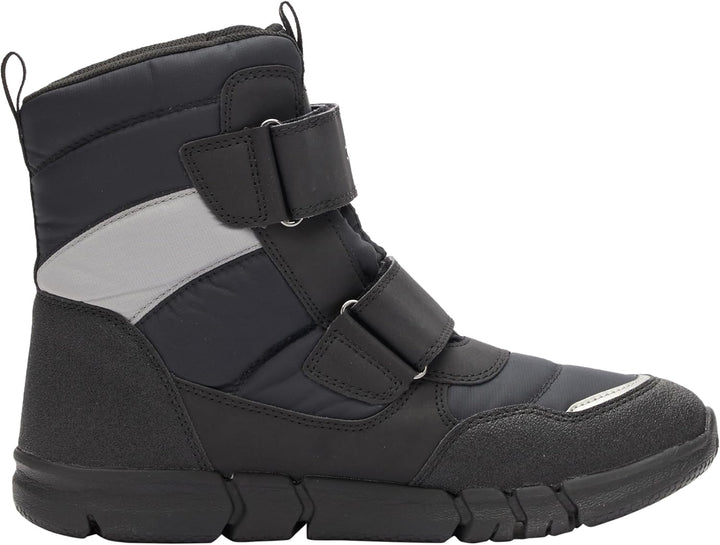 Geox Jungen J Flexyper Boy B ABX Stiefeletten 31 EU Schwarz, 31 EU Schwarz