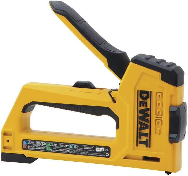 DEWALT 5-in-1 Multi-Tacker Anti-Jam Modern Stapler