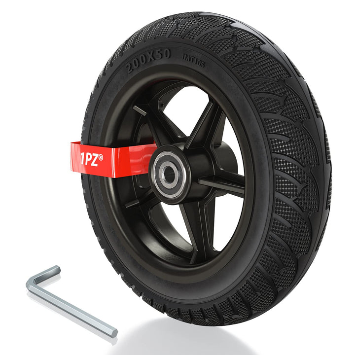 1PZ 8RD-7YE 200x50 Reifen 8 Zoll Vollgummireifen Nicht Pneumatischer Reifen Ersatz für Elektroroller