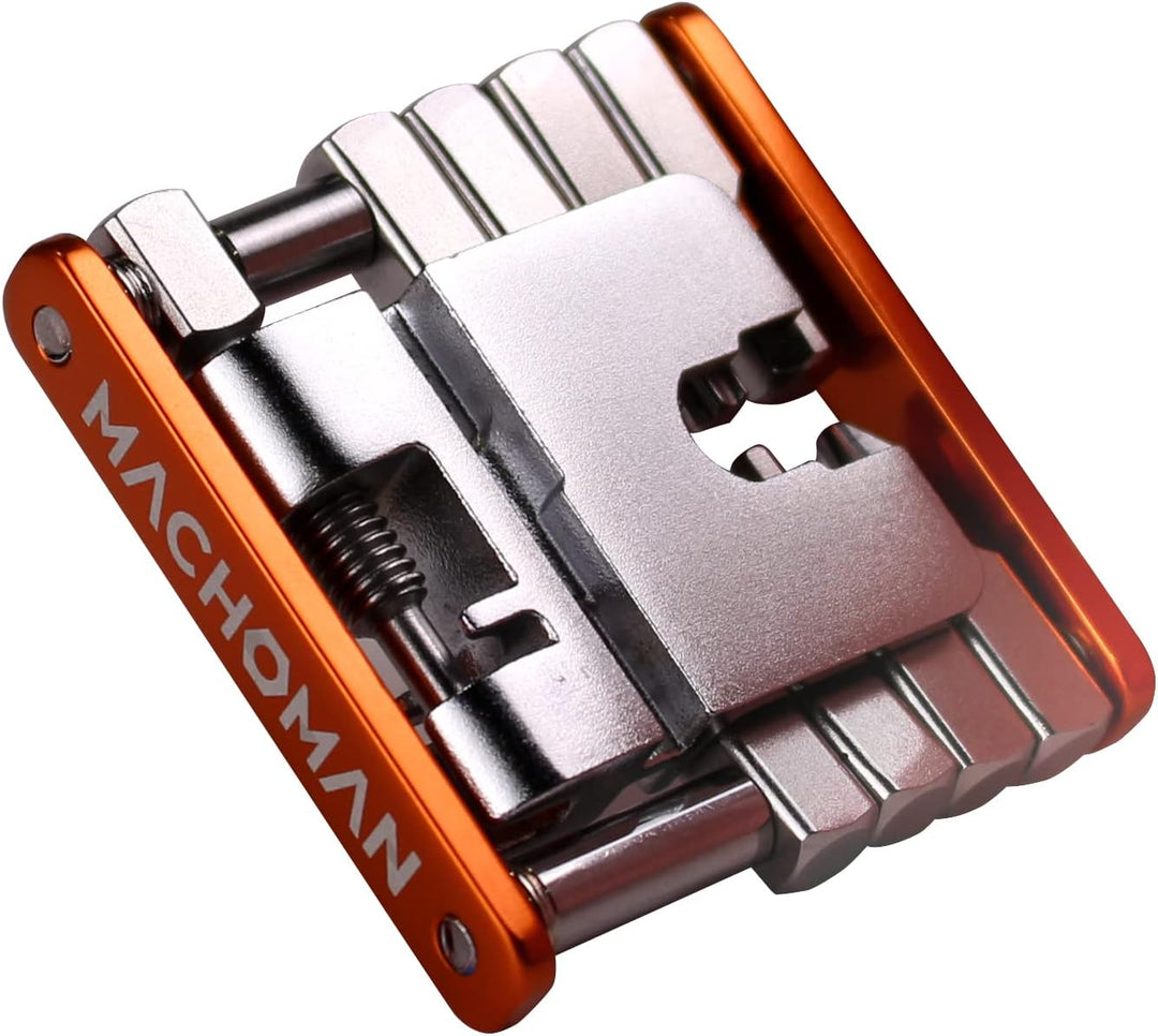 MACHOMAN Multifunktionales, zusammenklappbares Reparaturwerkzeug für Fahrräder (MFT0016), MFT0016