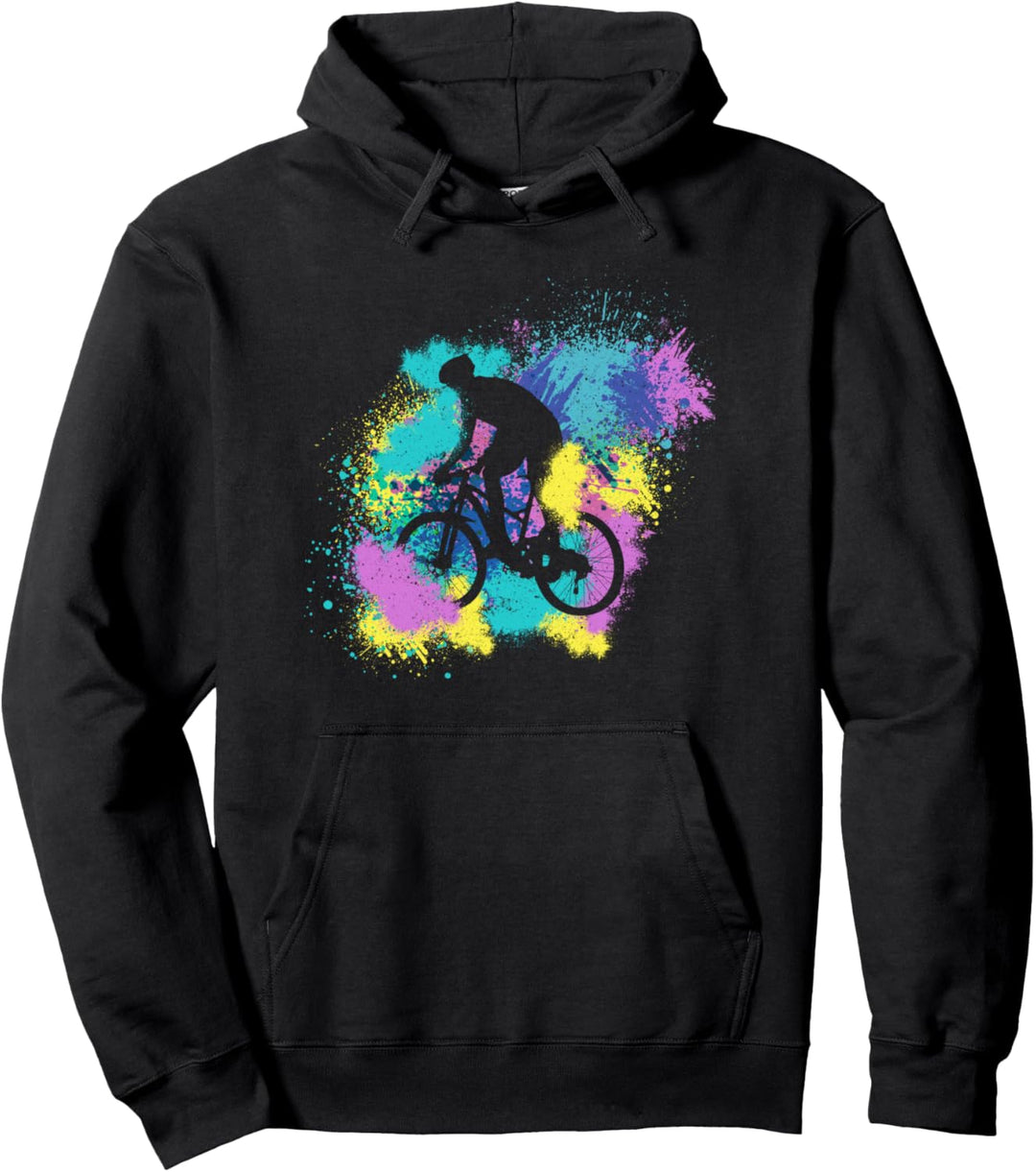 MTB Vintage Fahrrad Fans Geschenk Jungs Jugend MTB Zubehör Pullover Hoodie
