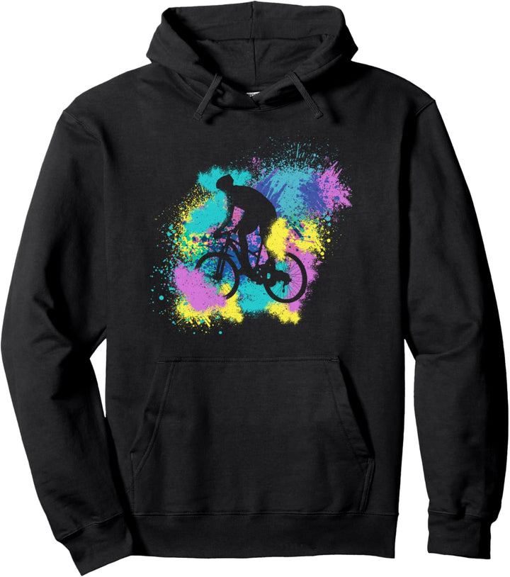 MTB Vintage Fahrrad Fans Geschenk Jungs Jugend MTB Zubehör Pullover Hoodie