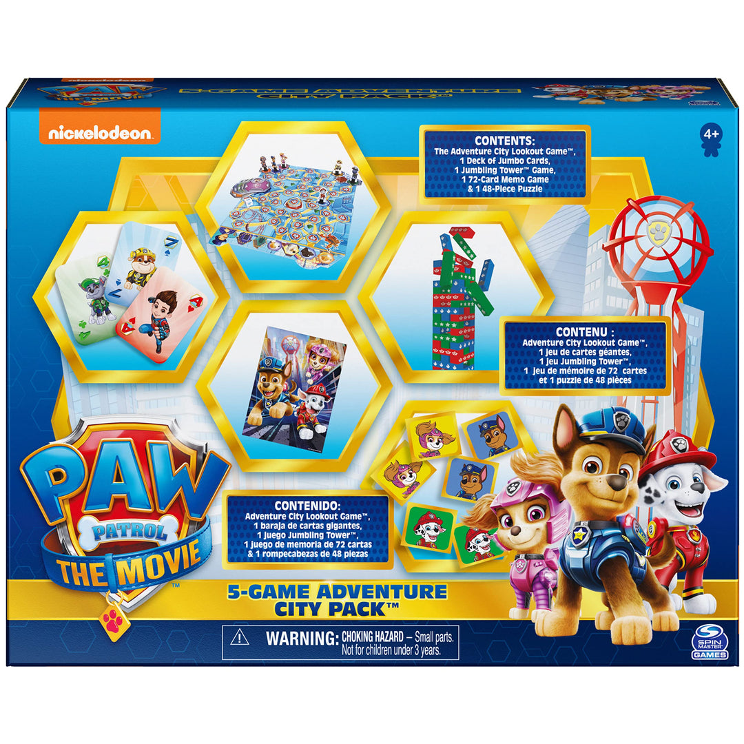 PAW Patrol - Spielesammlung mit 5 Spielen zu PAW Patrol: Der Kinofilm (5-Game Adventure City Pack)