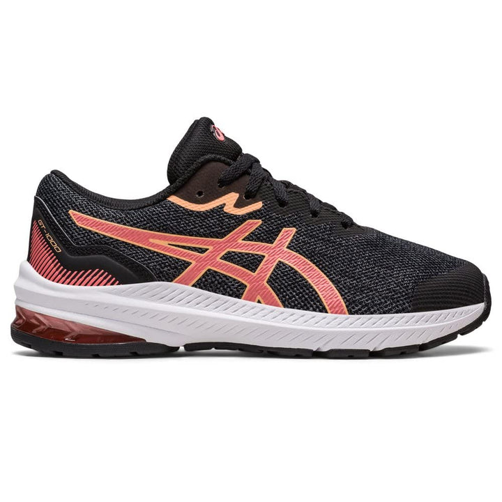 ASICS Unisex Kinder Gt-1000 11 Gs Sneaker 39 EU Schwarz Papaya, 39 EU Schwarz Papaya