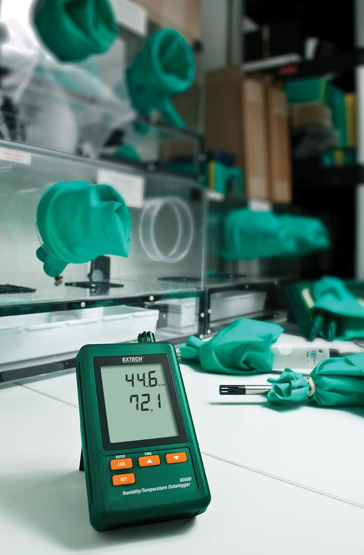 Extech Multi-Datenlogger SD500 Messgrösse Temperatur, Luftfeuchtigkeit 0 bis 50°C 10 bis 90% rF Luft