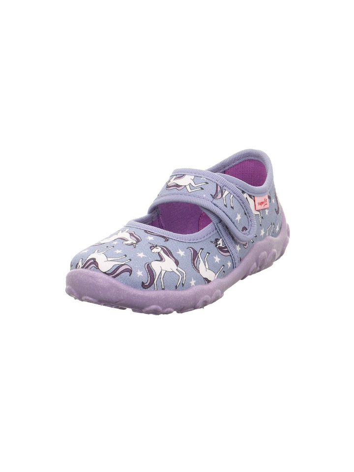 Superfit Jungen Mädchen Bonny Hausschuh 23 EU Blau Mehrfarbig 8080, 23 EU Blau Mehrfarbig 8080