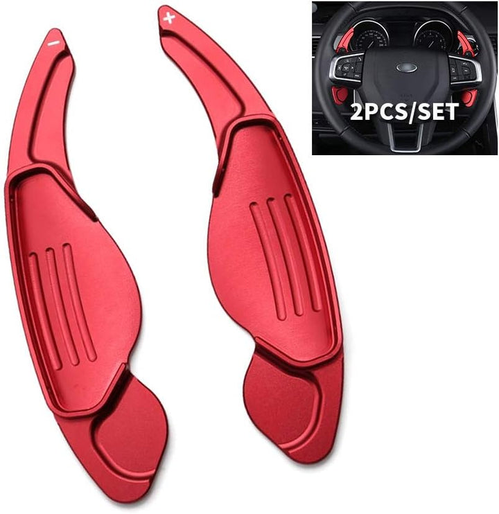 HIBEYO Lenkrad Schaltwippen Verlängerung Paddles Lenkrad für Land Rover Evoque Velar Discovery Range