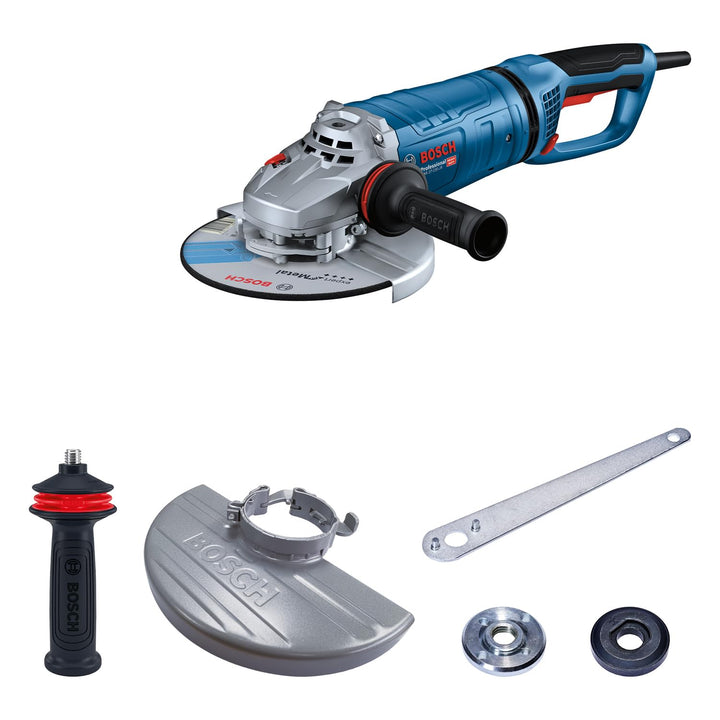 Bosch Professional Winkelschleifer GWS 27-230 JR (Leistung: 2.700 W, Scheiben-Ø: 230mm, mit KickBack