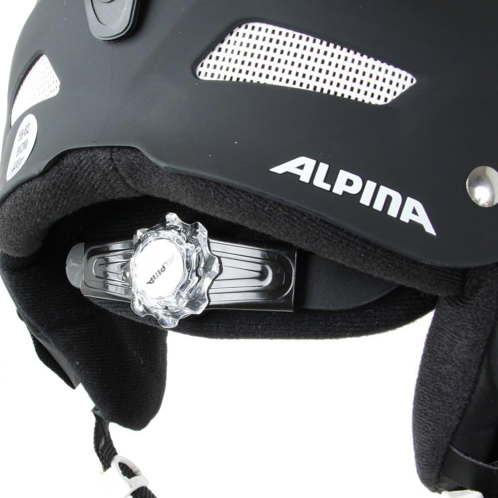 Alpina Unisex – Erwachsene Biom Skihelm 58-62 cm Black Matt, 58-62 cm Black Matt