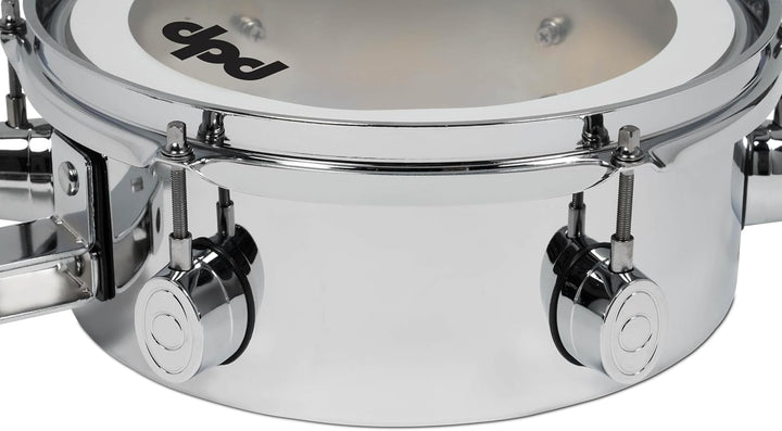 Pacific Drums by DW Mini Timbale, verchromter Stahl, 4 x 10