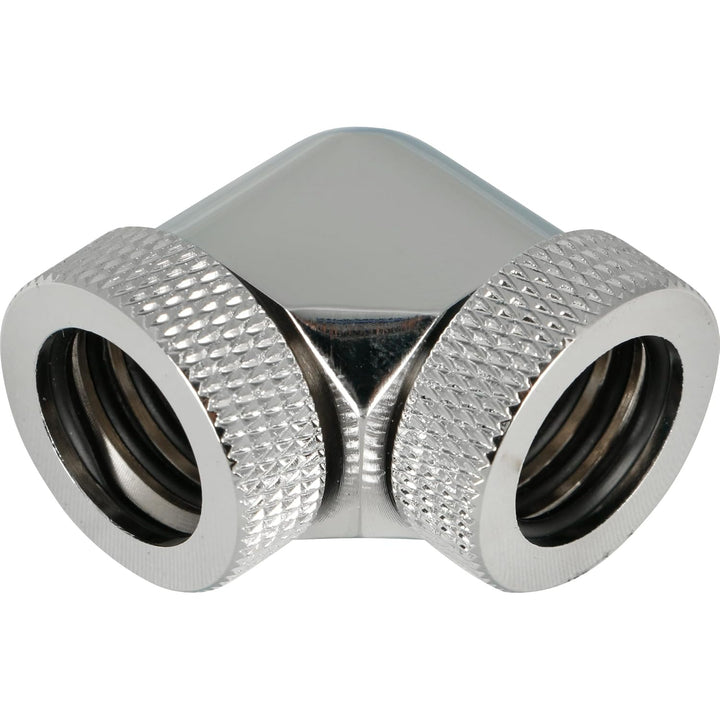 Raijintek Verbindungsstück PELIAS D160906, 16 mm, 90-Grad-Adapter, 6er-Pack, Silber