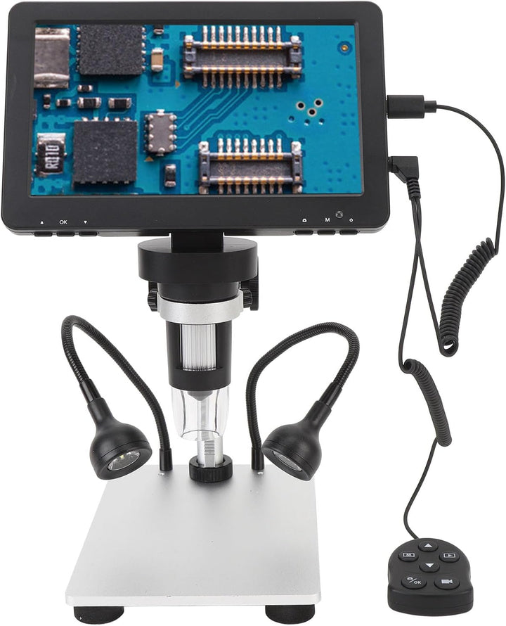 Bildschirmmikroskop, Lötmikroskop, LCD Digital Mikroskop Für Münzen, 7 Zoll Digitales USB Mikroskop,