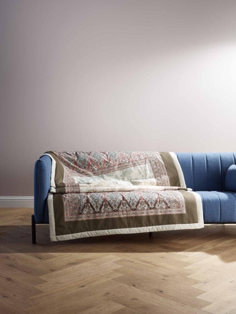 Bassetti AGRIGENTO Tagesdecke, Baumwolle, BEIGE, 240x255 240x255 Beige, 240x255 Beige