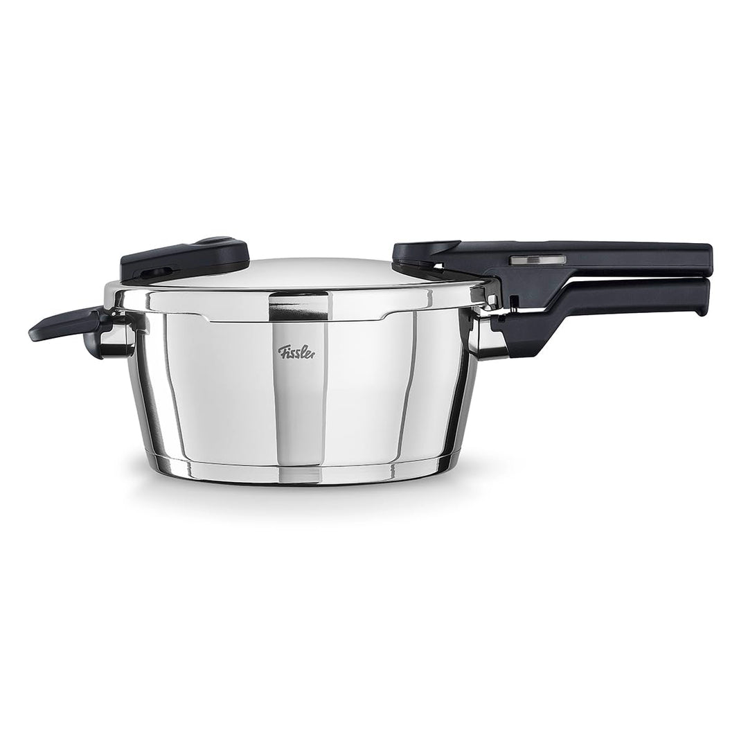 Fissler Vitaquick / Schnellkochtopf (3,5 L, Ø 22 cm) Edelstahl-Dampfkochtopf, 2-Garstufen, Made in G