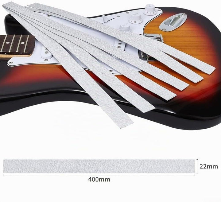 Gitarrenbauer-Werkzeuge, Bund-Nivellierstangen-Set, professionelles Gitarrenhals-Bundbalken-Nivellie