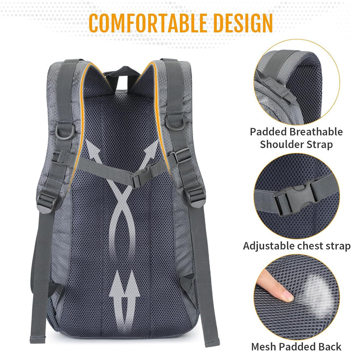 Militär Rucksack Molle Taktische Motorrad Wanderrucksack Outdoor Wasserdicht Trekkingrucksack 25L Ca
