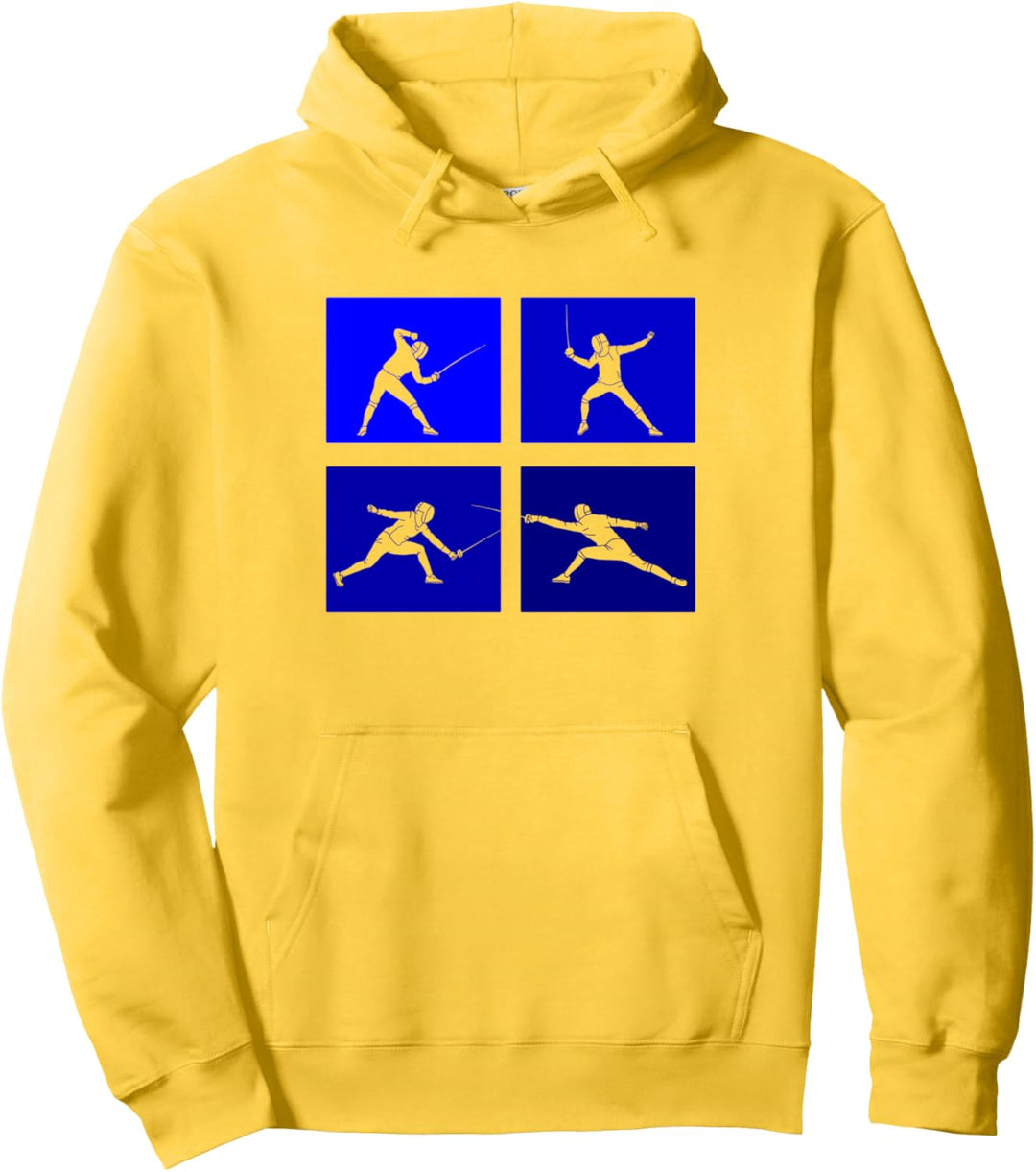 Fechten Game Gamer Fechterin Spiel Fechten Fechter Pullover Hoodie