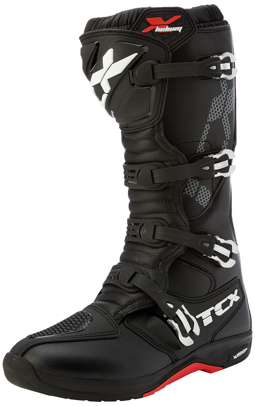 TCX Herren X-Helium Michelin Motorradstiefel 46 EU Schwarz, 46 EU Schwarz