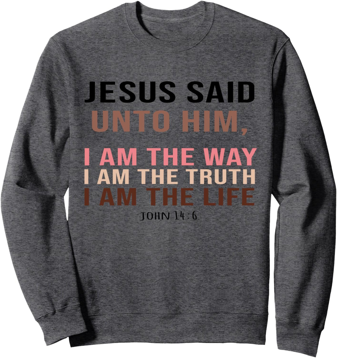 Jesus Christus Christlicher Glaube an Gott Sweatshirt