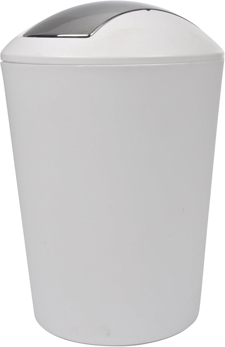 Douceur d'Intérieur Flic Flac Abfalleimer, 5.6 L weiss, Weiss