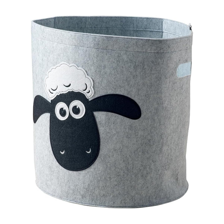 meets "Shaun das Schaf" Aufbewahrungskorb zusammenfaltbar für Kinder – ca. 43,5 x 46 cm Shaun Gesich