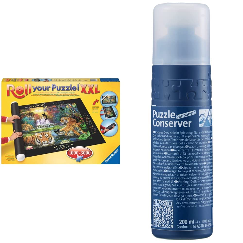 Ravensburger Roll Your Puzzle XXL - Puzzlematte für Puzzles mit bis zu 3000 Teilen, Puzzleunterlage