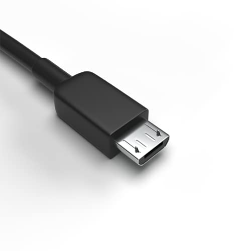 Micro-USB Ladekabel für ZTE Blade A520 Schwarz 2 x 2 m Handy Schnellladekabel Datenkabel, Schwarz 2