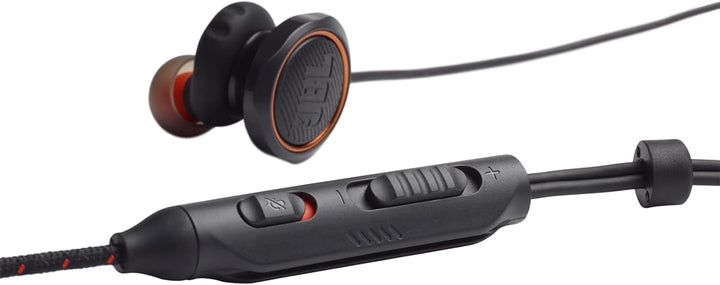 JBL Quantum 50 In-Ear-Gaming-Kopfhörer in Schwarz – Für PC und Konsole – Headset mit Mikrofon und St