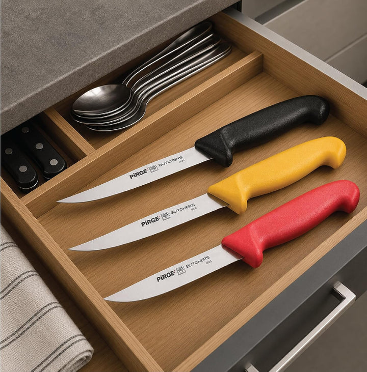 Pirge Butcher's Made in Germany Profi Ausbeinmesser 15 cm - Metzgermesser - Fleischermesser - Stechm