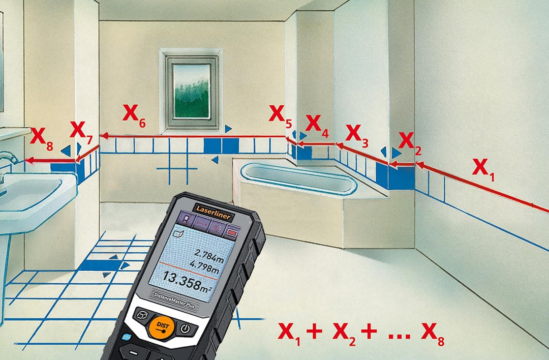 Laserliner Laser Entfernungsmesser, DistanceMaster DistanceMaster Plus 80, DistanceMaster Plus 80