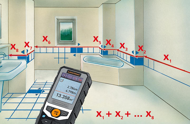 Laserliner Laser Entfernungsmesser, DistanceMaster DistanceMaster Plus 80, DistanceMaster Plus 80