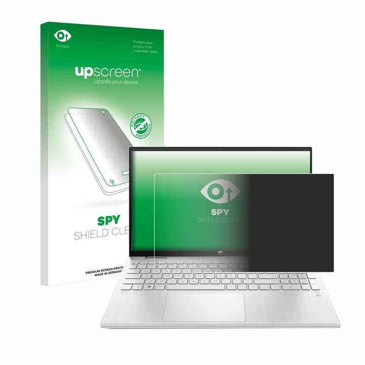 upscreen Anti-Spy Blickschutzfolie für HP ProBook 440 G8 Made in Germany, Privacy Screen Displayschu