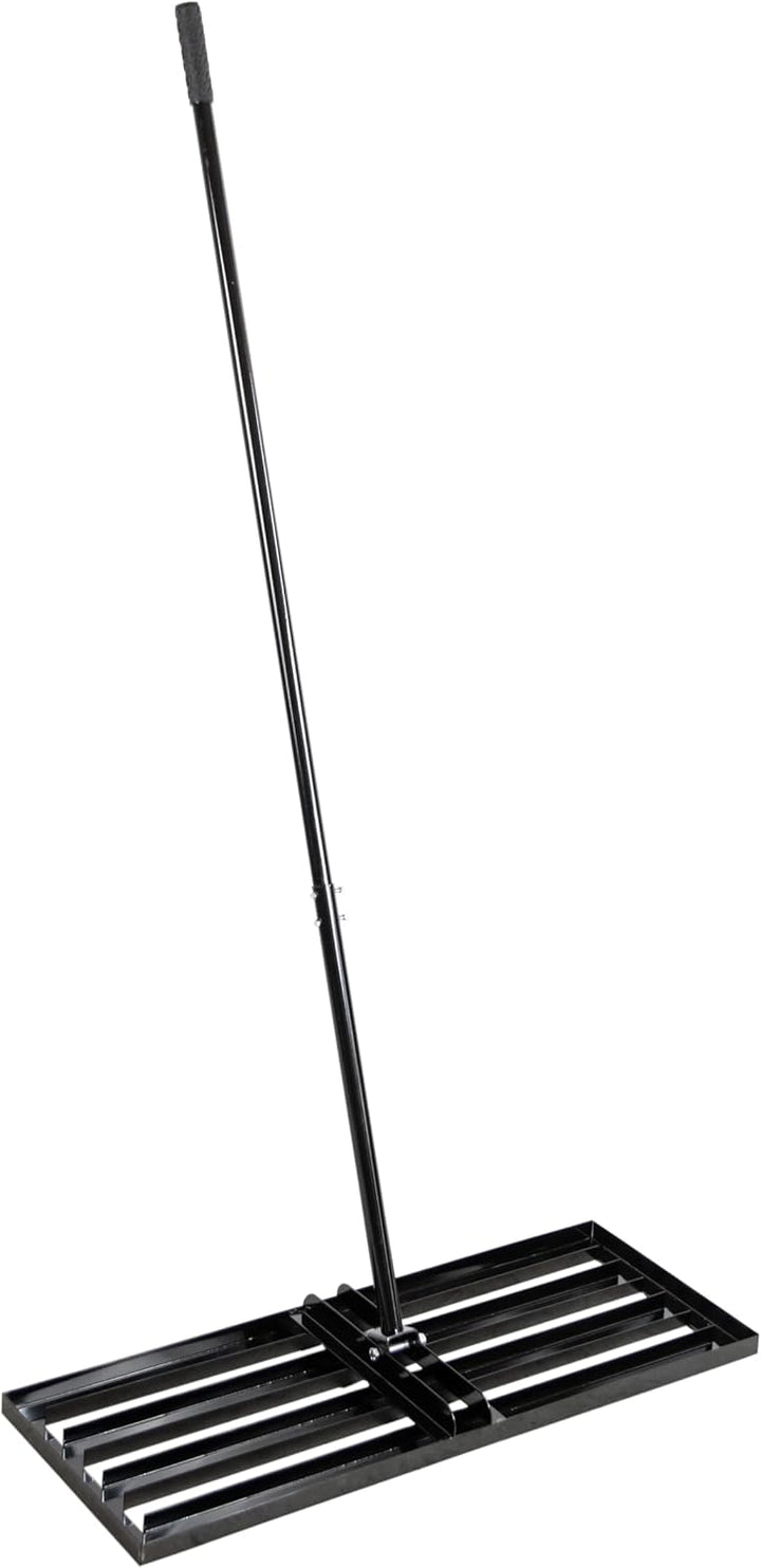 Rasen Nivellierer 80 x 30 cm – Nivellier Rechen pulverbeschichtet, Lawn Leveling Rake, Rasen Planier