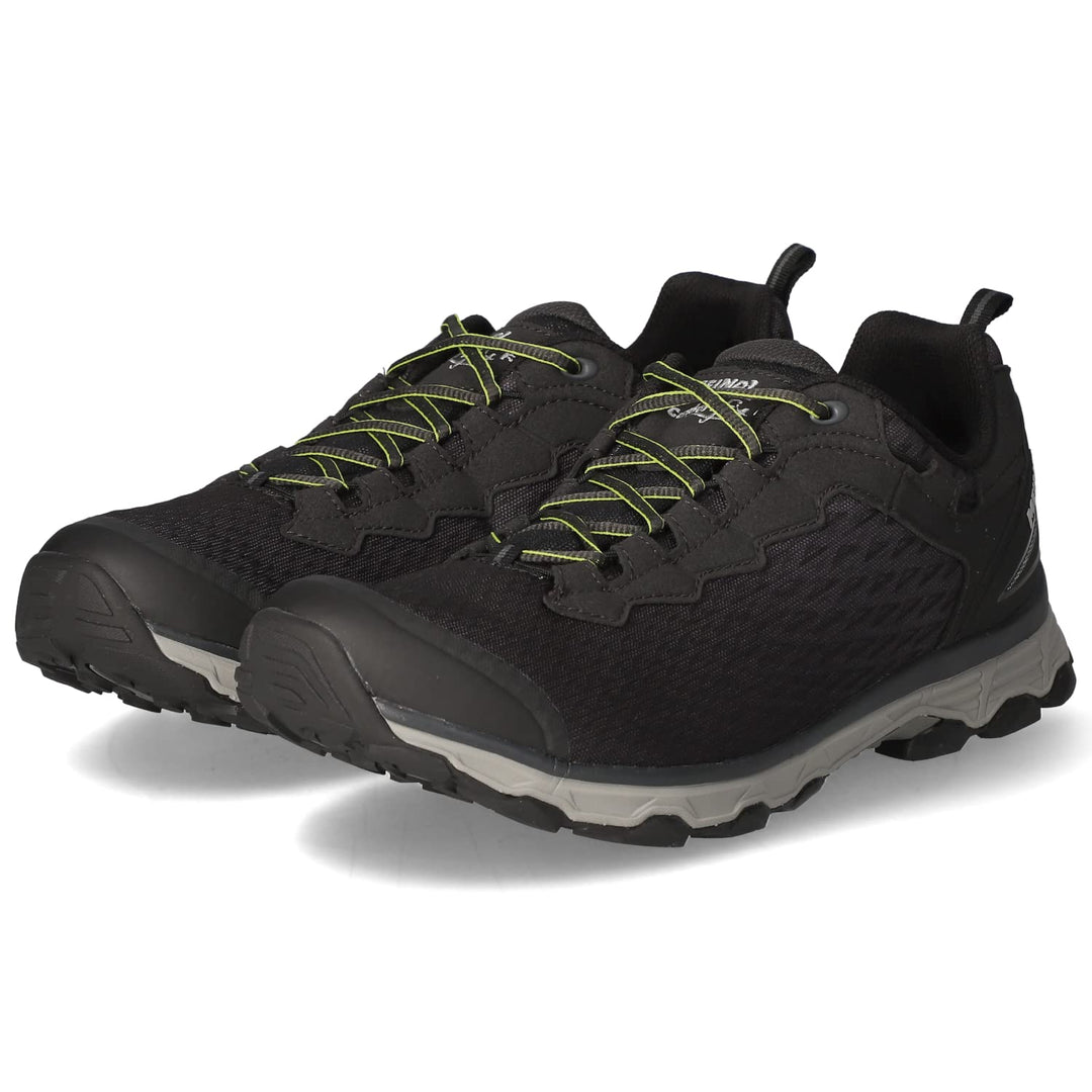 Meindl Trekking Trailrunningschuhe Activo Sport Schwarz Textil
