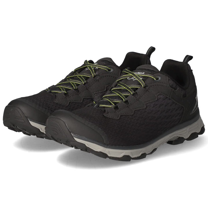 Meindl Trekking Trailrunningschuhe Activo Sport Schwarz Textil