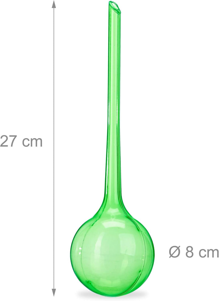 Relaxdays Tonspitzen Bewässerung, 4er Set, Giesskegel für 1,5 l PET Flaschen, für Balkonkästen & Top