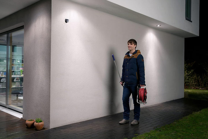 Ledvance Sensor für Wandmontage, 110 Grad Erfassungsradius, IP44 Schutzklasse, Dunkelgrau, SENSOR WA
