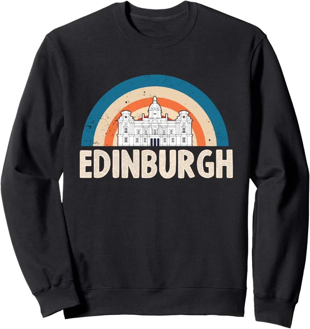 Schottland Edinburgh Souvenir Schottische Touristen-Schotten Sweatshirt