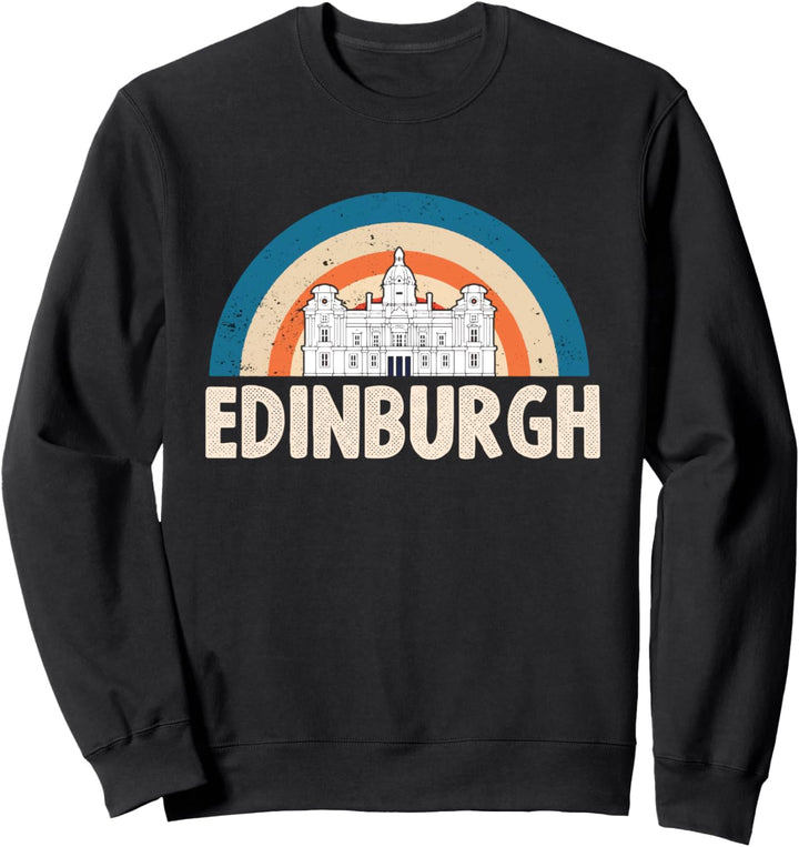 Schottland Edinburgh Souvenir Schottische Touristen-Schotten Sweatshirt