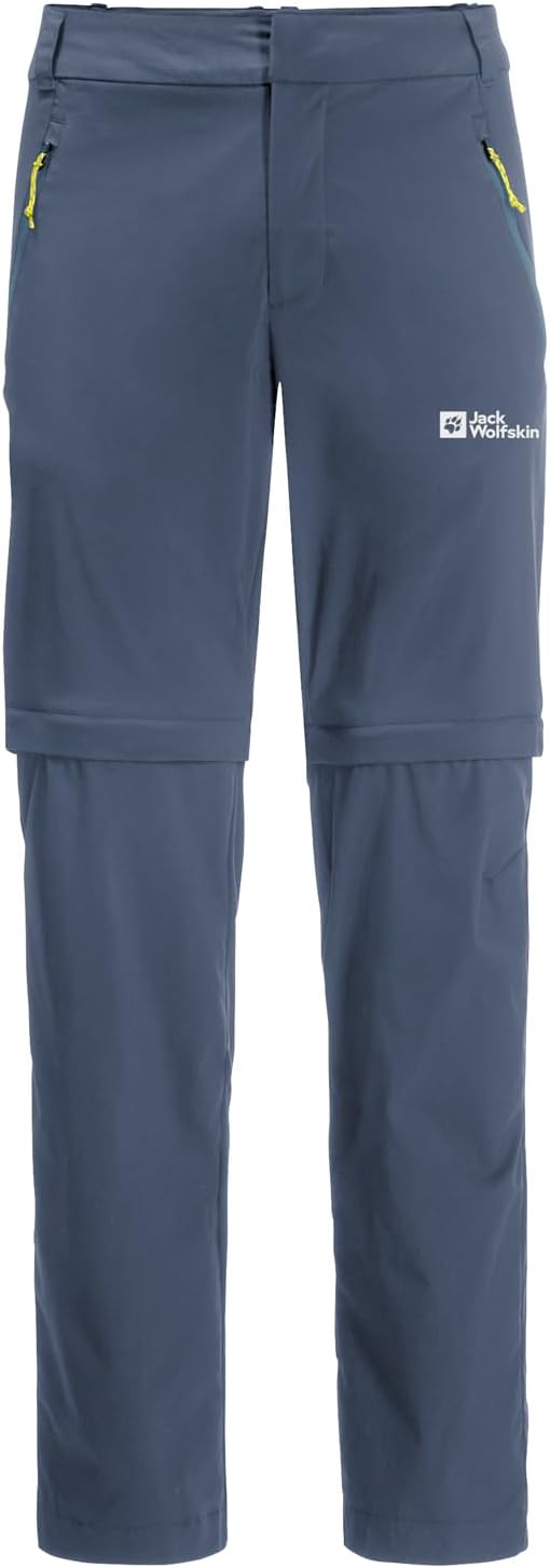 Jack Wolfskin Herren Wanderhose Glastal Zip Off Pants M 52 Kurz Evening Sky, 52 Kurz Evening Sky