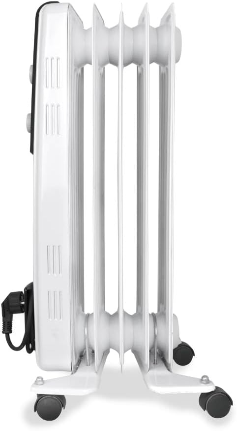 Orbegozo RF 1000 - Ölheizstrahler, 1000 W Leistung, modularer Aufbau mit 5 Elementen und Design in W