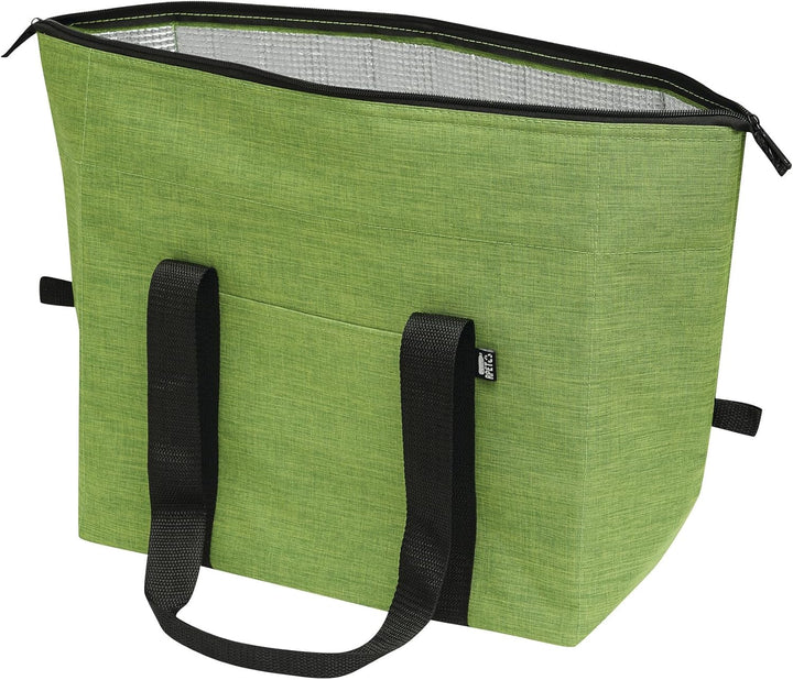 Faltbare Kühltasche Gross ca. 38x19x26cm (17L) – Robuste Isoliertasche für Einkauf & Camping, Thermo