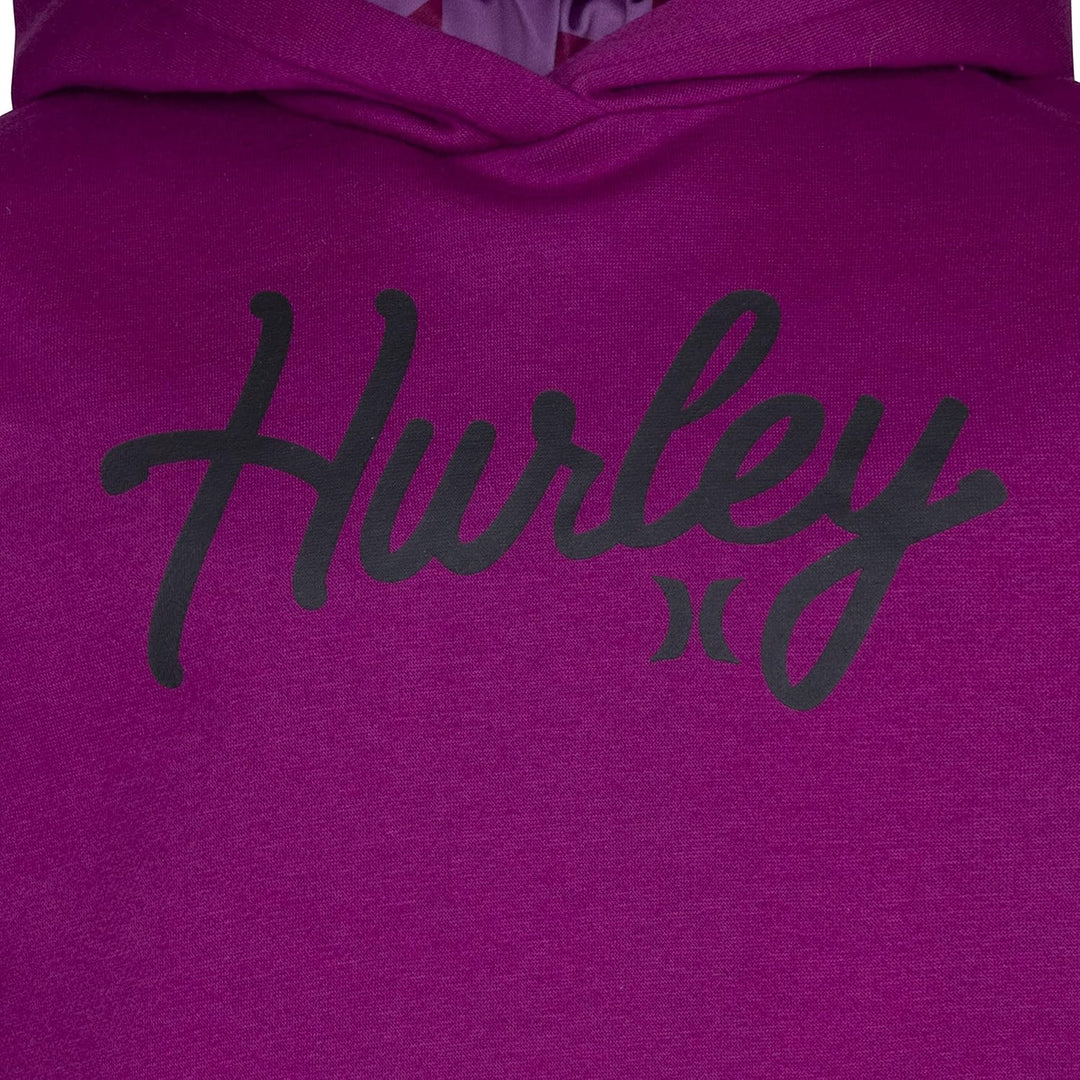 Hurley Mädchen Hrlg Soft Hacci Pullover Sweatshirt S Helles Magenta, S Helles Magenta