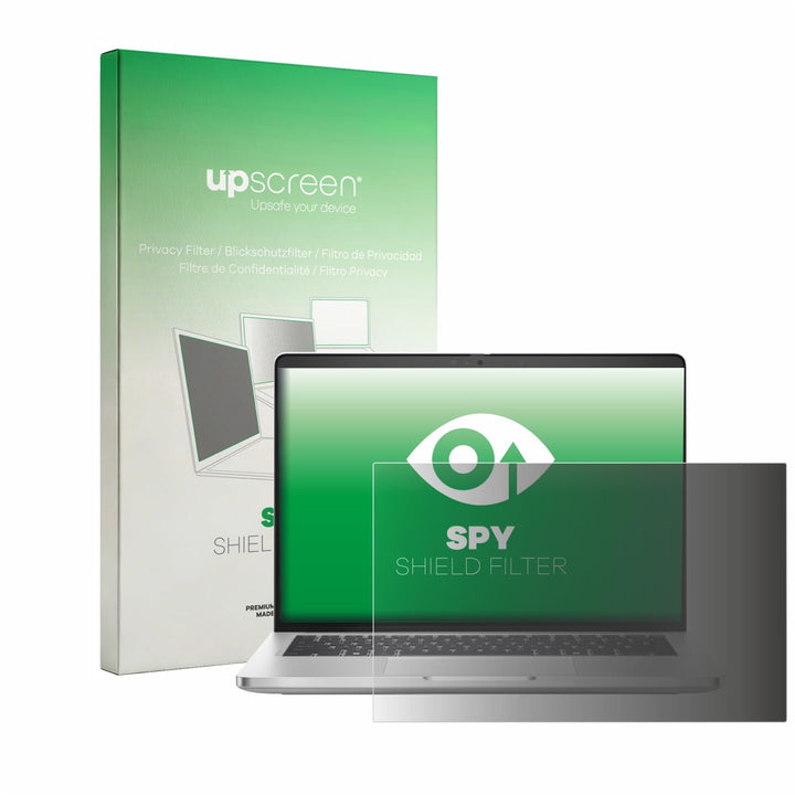 upscreen Blickschutzfilter für Dell Pro 14 Plus PB14250 Privacy Filter Blickschutzfolie Sichtschutz-