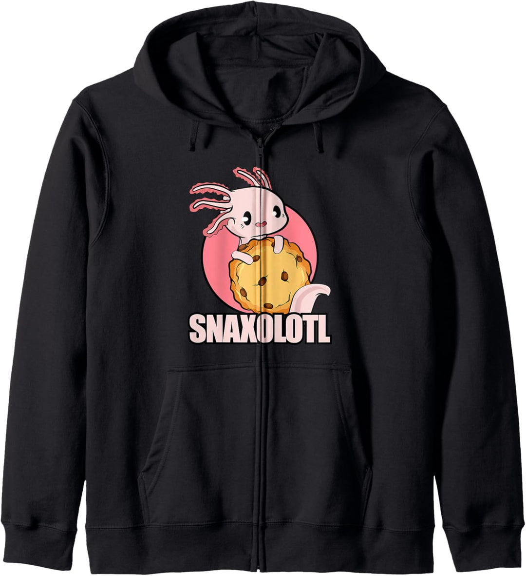 Snaxolotl Axolotl Amphibien Kapuzenjacke