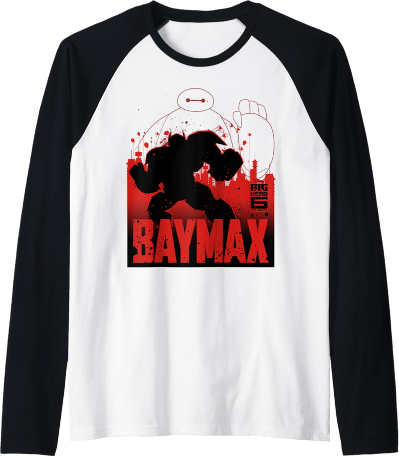 Disney Big Hero 6 TV Series Baymax Outline Raglan