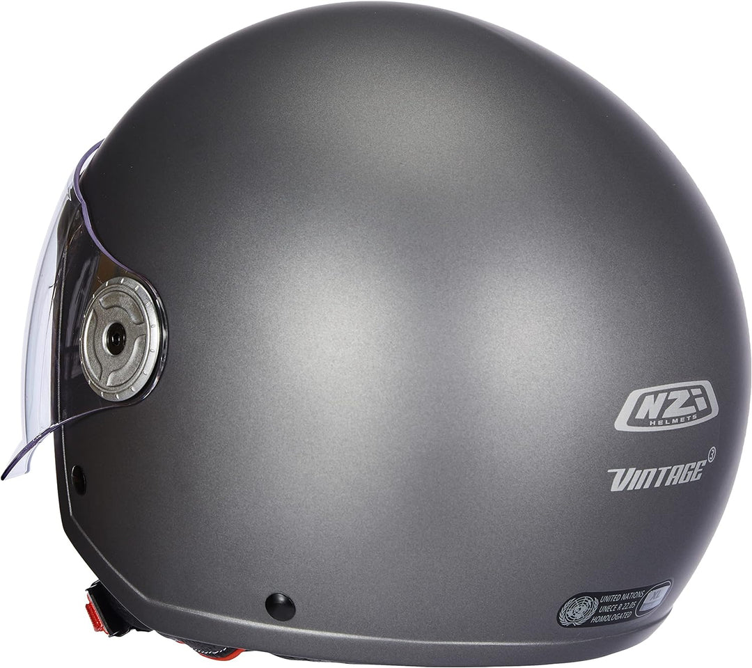 NZI Vintage 3 Helm L antracite, L antracite