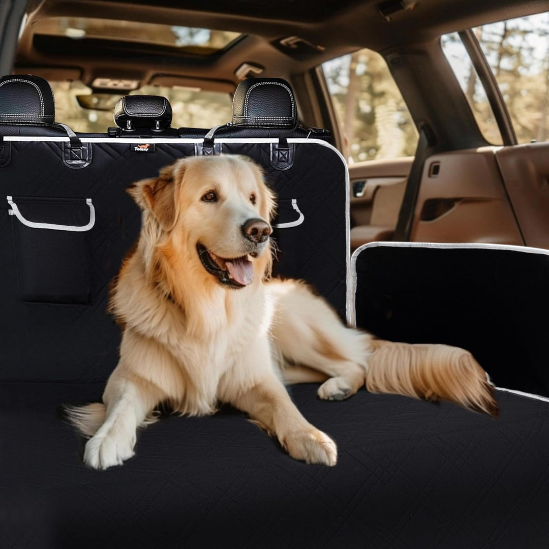 Toozey SUV Cargo Liner für Hunde - Wasserdichter Hundekofferraum-Sitzbezug für den hinteren Laderaum