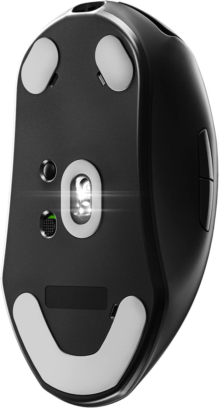 SteelSeries Prime Wireless - Esports Leistung Kabellose Gaming-Maus - 100 Stunden Akkulaufzeit - Tru