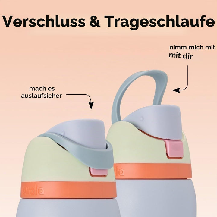 Owala FreeSip Isolierte Edelstahl Trinkflasche mit Strohhalm, 945 ml – BPA-frei, optimal für Sport,